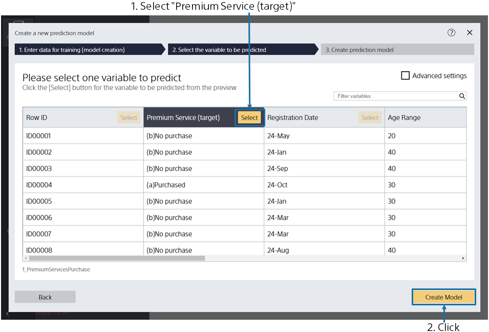3 Creating a Prediction Model